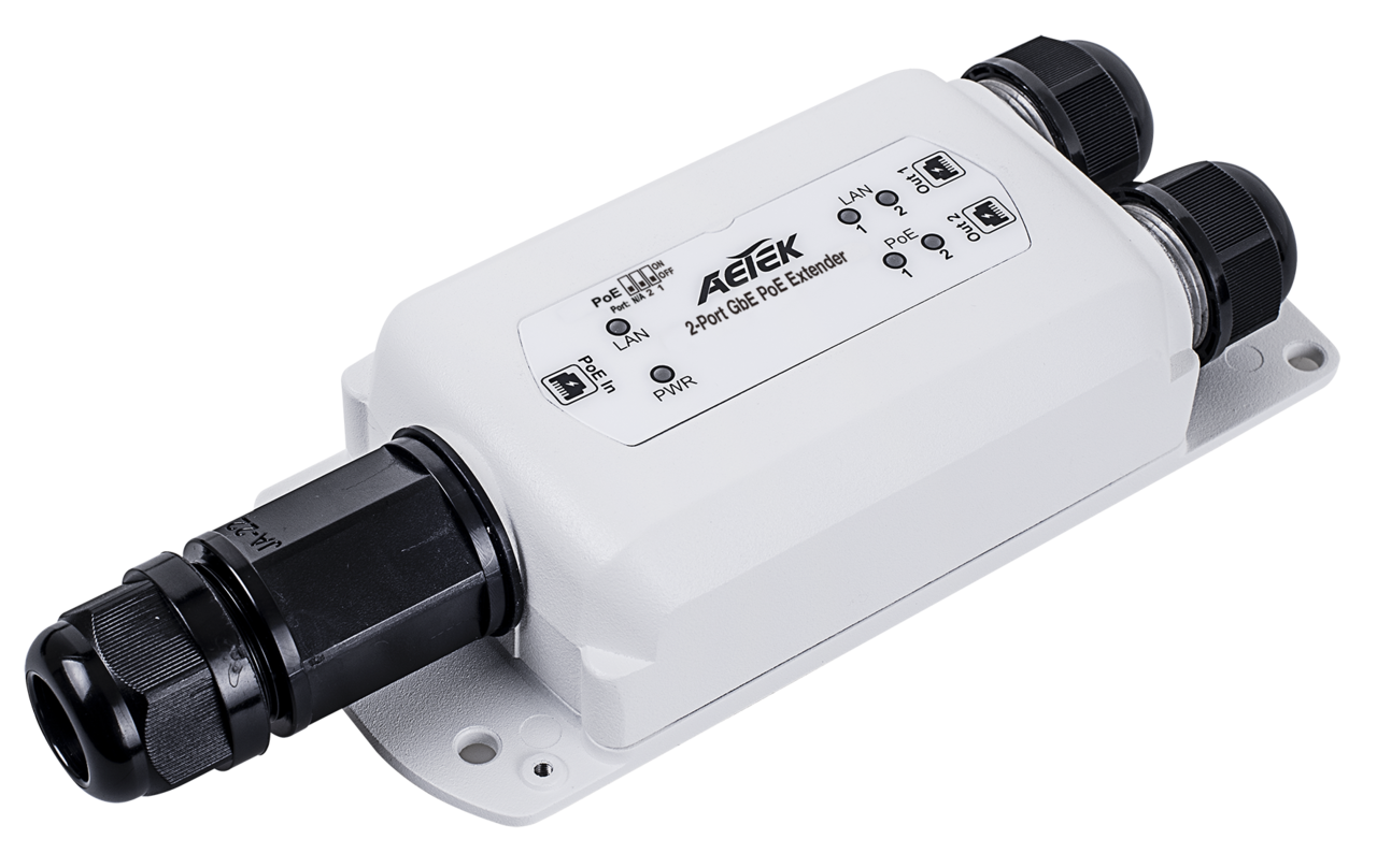 Aetek E69-102: 1-Port - to 2-Port Aetek E69-102: 1-Port - to 2-Port