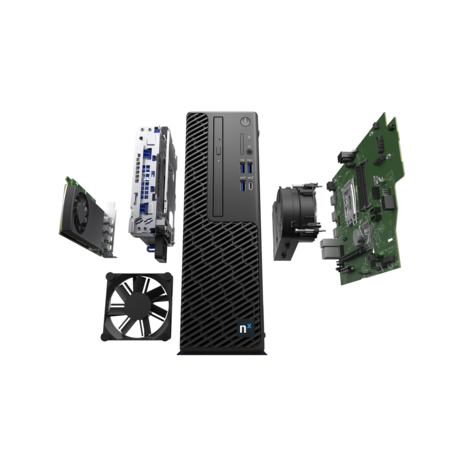 Nx Client on Server - Max Slim, Intel® Core™ Ultra 7, 32GB, 512GB SSD, 8TB 7.200 rpm Enterprise HDD 24/7, Windows 11 Pro, NVIDIA® RTX™ A1000, 8 GB GDDR6 Nx Client on Server - Max Slim, Intel® Core™ Ultra 7, 32GB, 512GB SSD, 8TB 7.200 rpm Enterprise HDD 24/7, Windows 11 Pro, NVIDIA® RTX™ A1000, 8 GB GDDR6