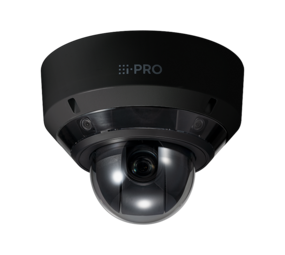 i-PRO 4x5MP Outdoor Multi-directional+2MP(1080p) 21x PTZ AI Network Camera