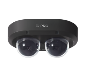 i-PRO 2x4K(16MP) IR Outdoor Multi-directional Network Camera met AI Engine