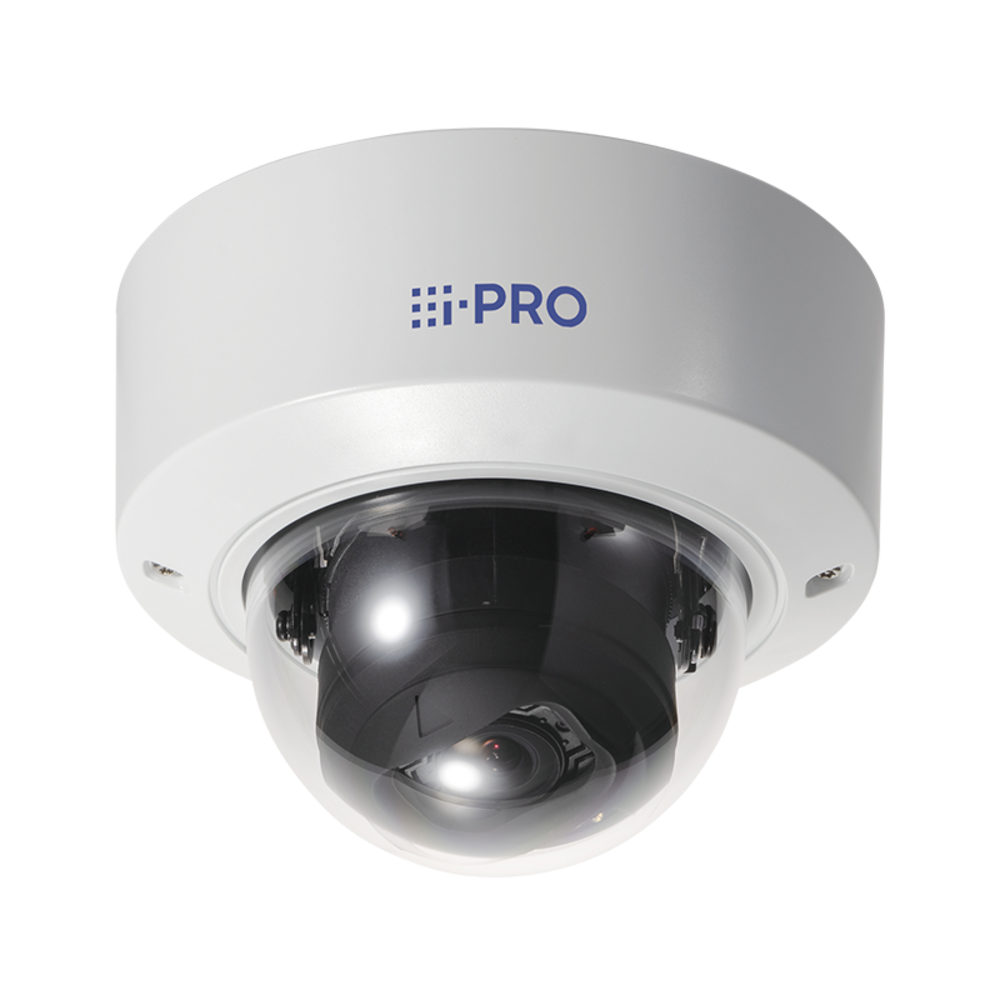 i-PRO 2MP AI INDOOR VANDAL Dome Network Camera