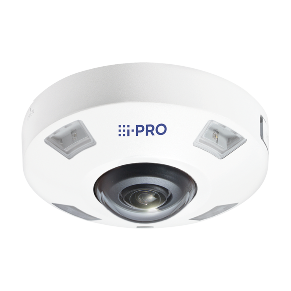 i-PRO 4K AI OUTDOOR VANDAL 360-degree Fisheye Network Camera