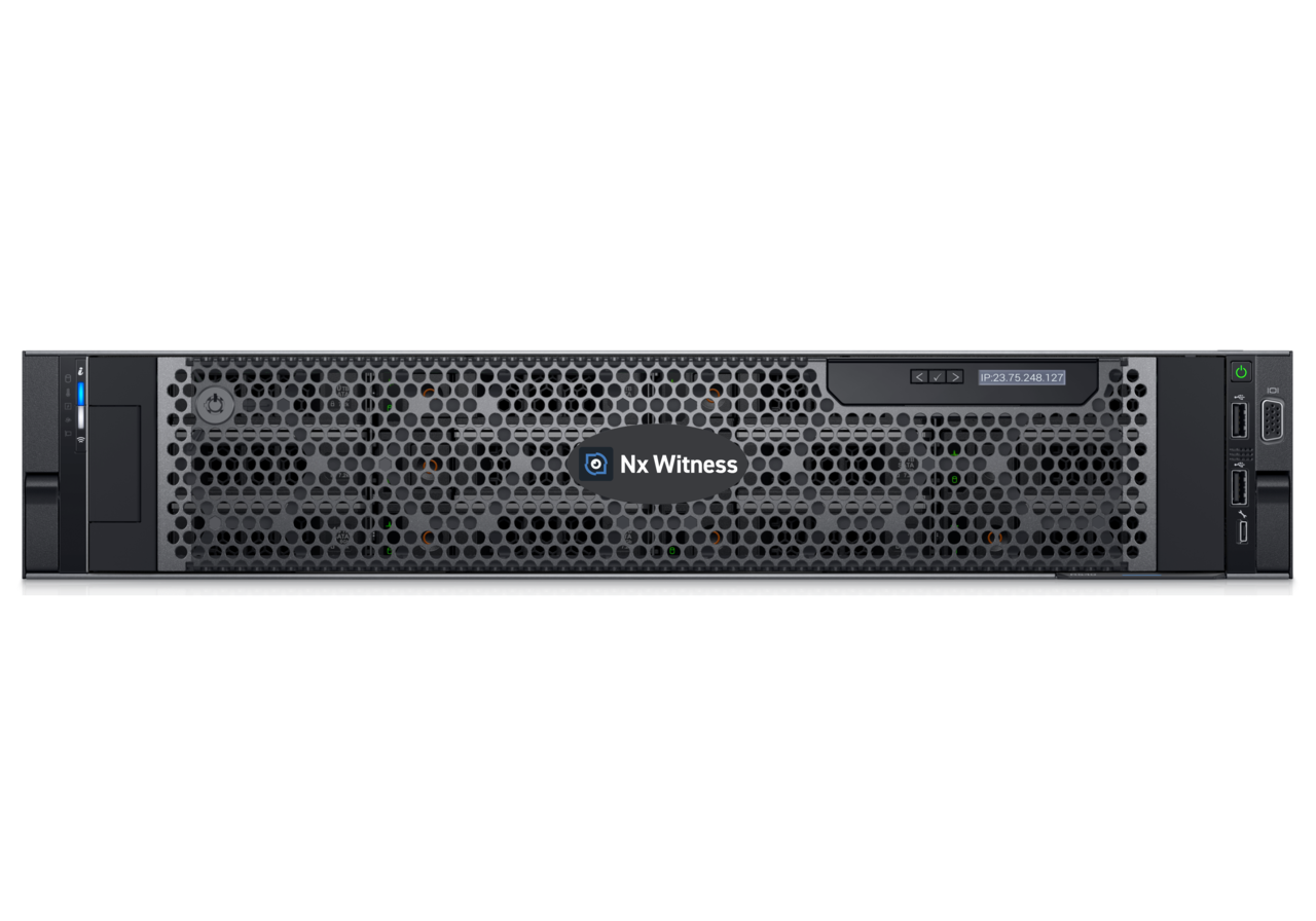 Network Optix Server - 19" - 2U - 12 x 8TB = 79,2 Netto Network Optix Server - 19" - 2U - 12 x 8TB = 79,2 Netto