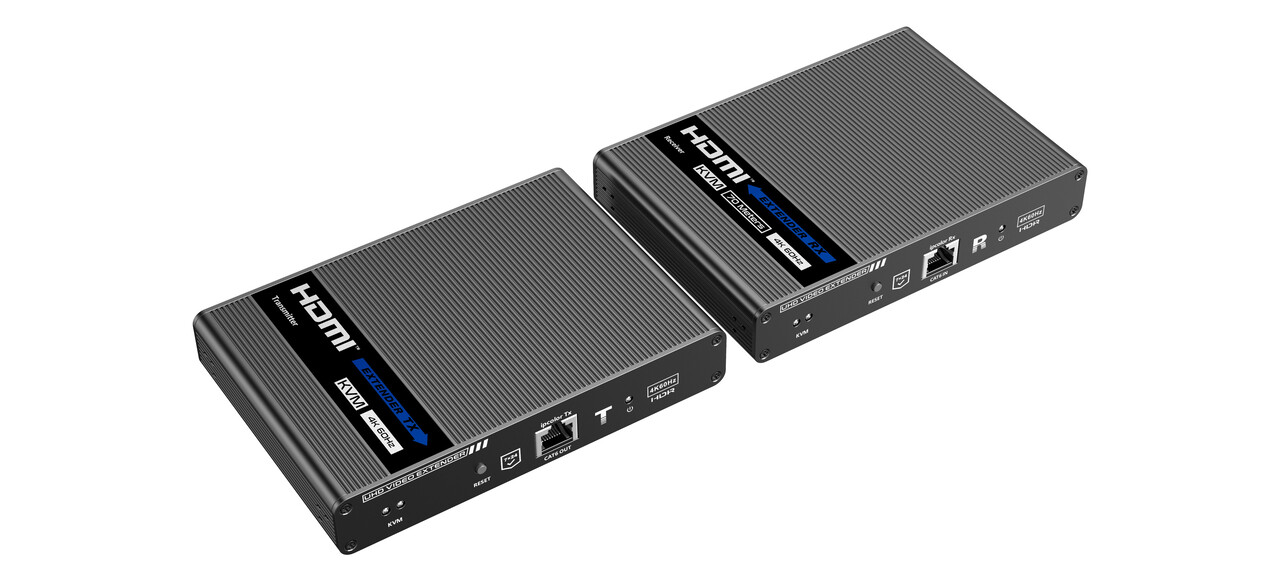 KVM PtP Extender 70M 4K @ 60Hz 4:4:4 HDR KVM PtP Extender 70M 4K @ 60Hz 4:4:4 HDR