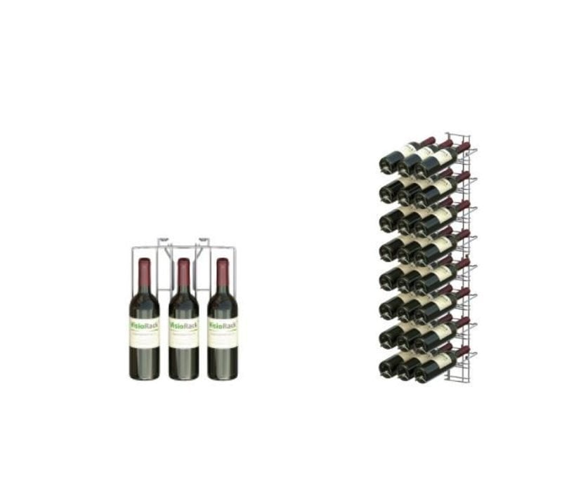 Xxlselect Wijnflessenrek Presentation 24 Bottles 8 Levels 75cl