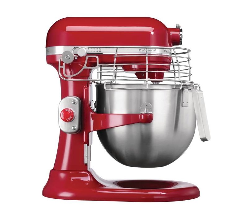 KitchenAid Mixer K7 Heavy Duty Pro 6,9L Rood