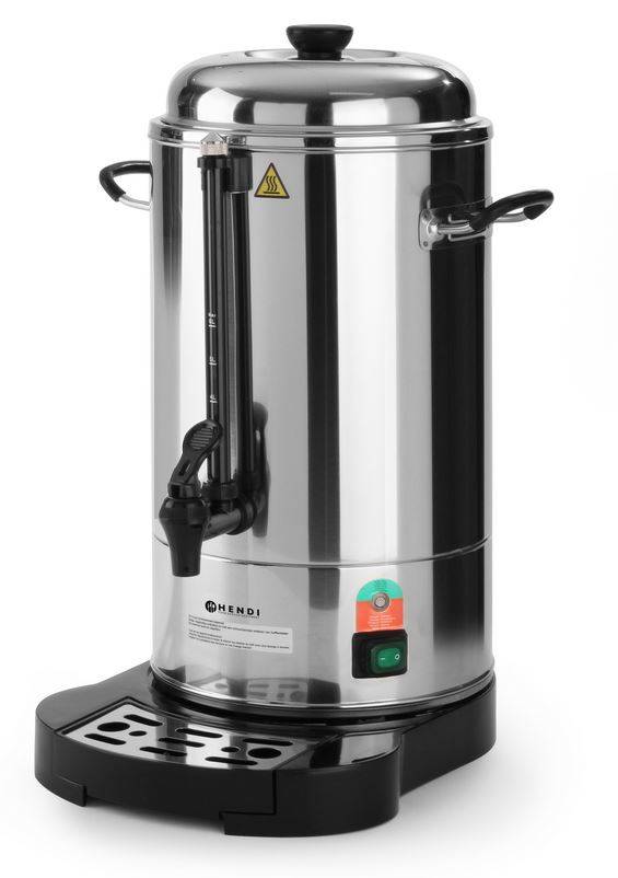 Horeca RVS percolator 6 L kopen? Hendi 211106 XXLhoreca