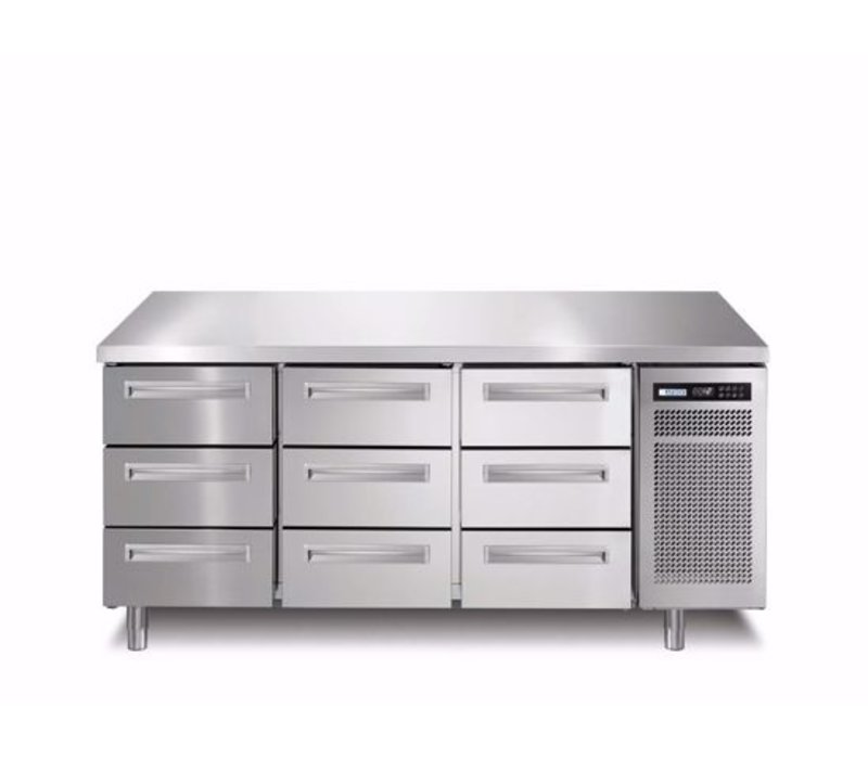 Afinox Cool Workbench 3x 3 Drawers Spring 703 I A Tn 9l