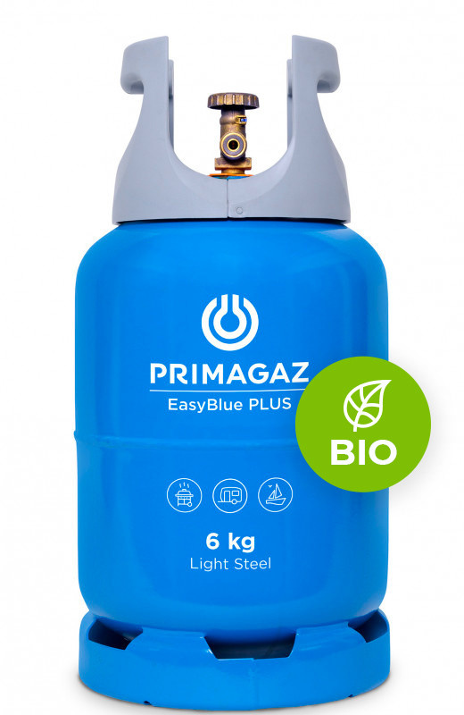 Easyblue Plus Gasfles Primagaz 6 KG Propaan Gasbarbecue, Caravan etc.