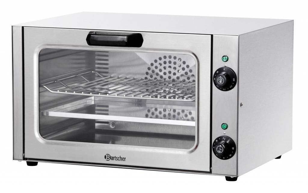 Bartscher Mini Fan oven 527x450x316 (h) mm Binnenafm 404x308x254