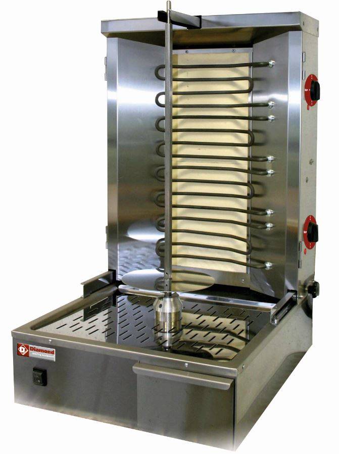 Horeca kebab spit grill kopen? Diamond KEBE60 XXLhoreca