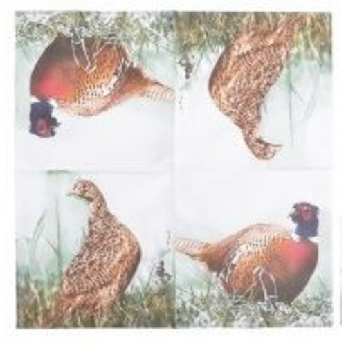 Esschert Design Servietten met wild motief Esschert Design Servietten met wild motief