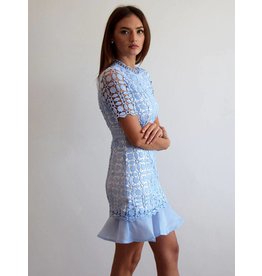 Love Shop Pray Mini lace dress