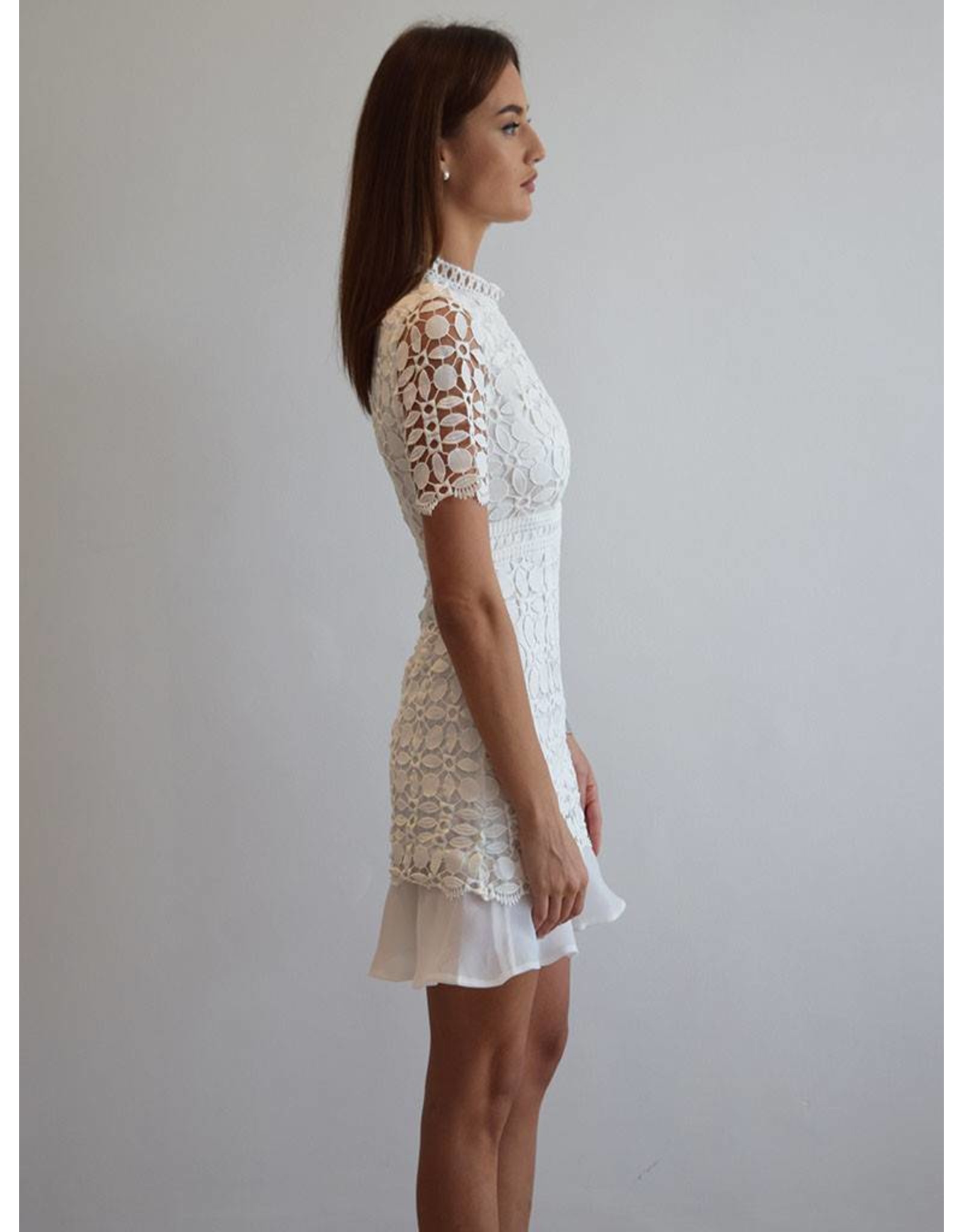 Love Shop Pray Mini lace dress