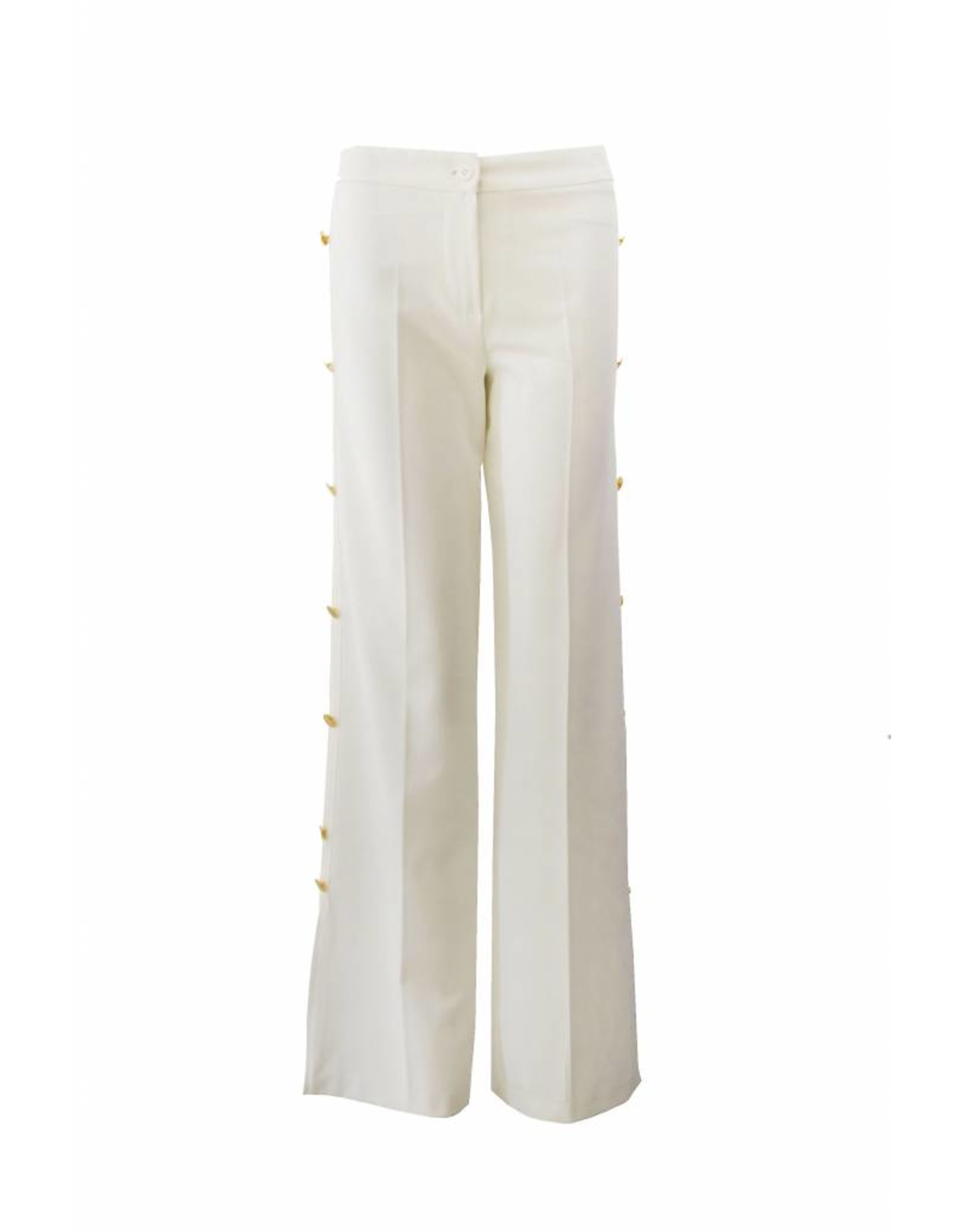 Que Guapa Gold button design trousers