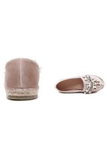 Love Shop Pray Soft leather rhinestone shoes