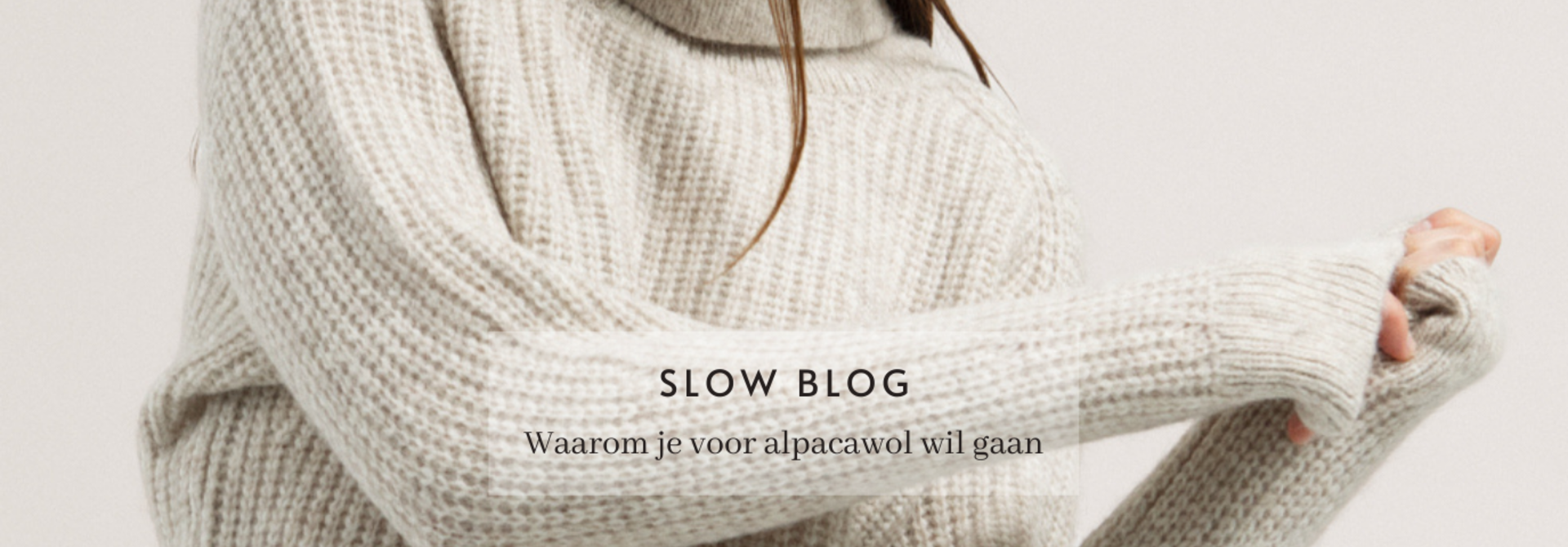 Waarom je voor alpacawol wil gaan