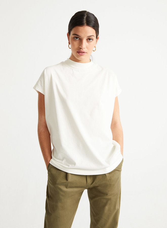 Thinking Mu | Volta T-shirt White Organic cotton