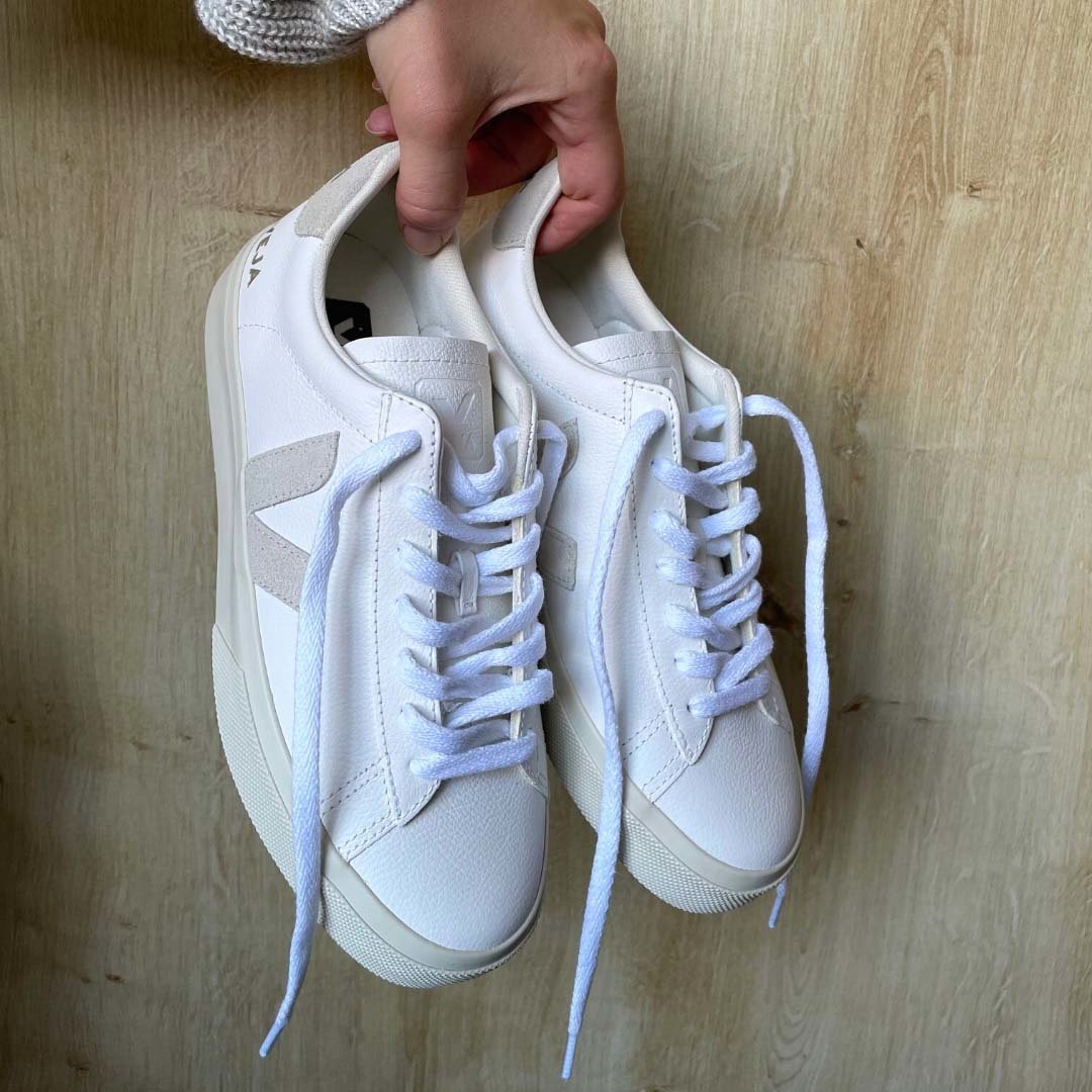White Sneakers Leather Shoes Polish