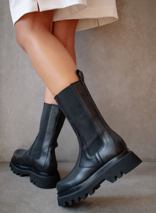 Alohas | All Rounder Boots Black Leather