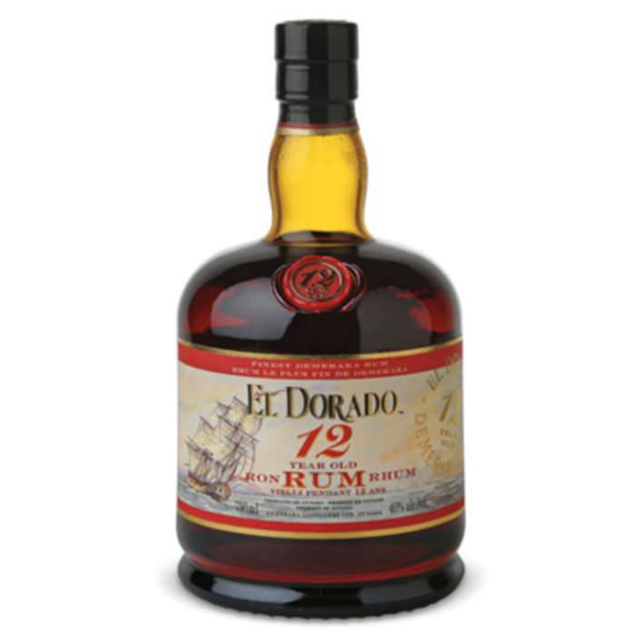 Aged Rum El Dorado 12 yo Rum - 70cl