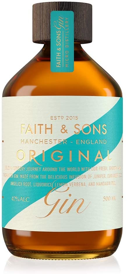 Faith & Sons Original  Gin - 42% - 50cl