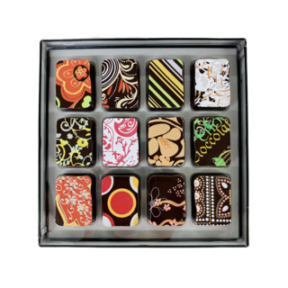 Lauden Lauden 12 Mixed Chocolates - Window Box - 108g