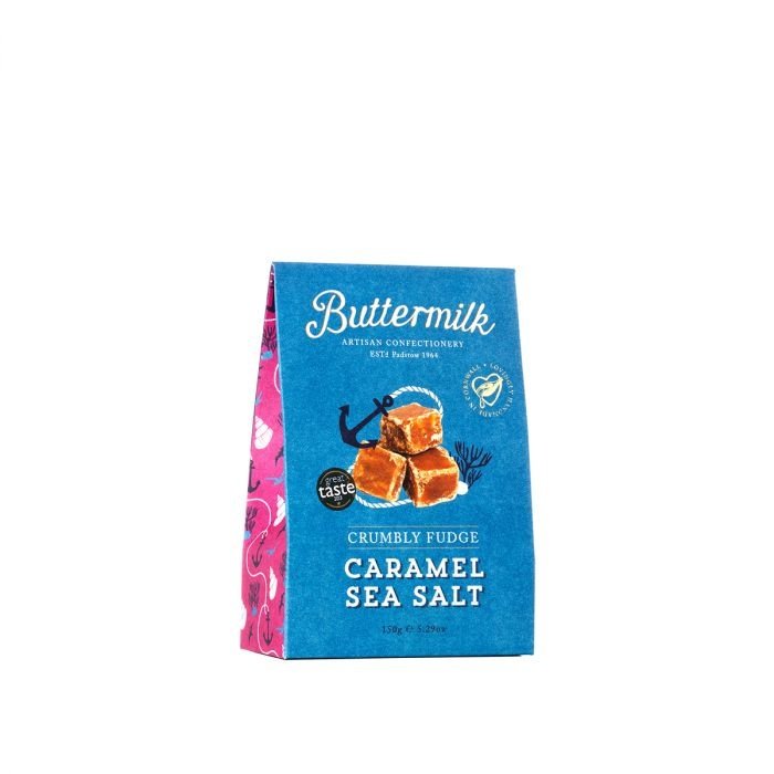 Buttermilk Confectionary Sharing Box Caramel & Sea Salt Crumbly Fudge - Buttermilk 150g