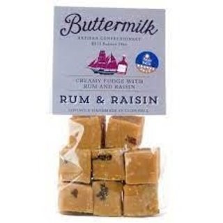 Buttermilk Confectionary Rum & Raisin Fudge - Buttermilk 175g