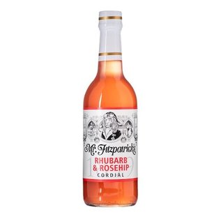 Mr Fitzpatrick's Vintage Cordials Rhubarb & Rosehip - Mr Fitzpatrick's - 500ml