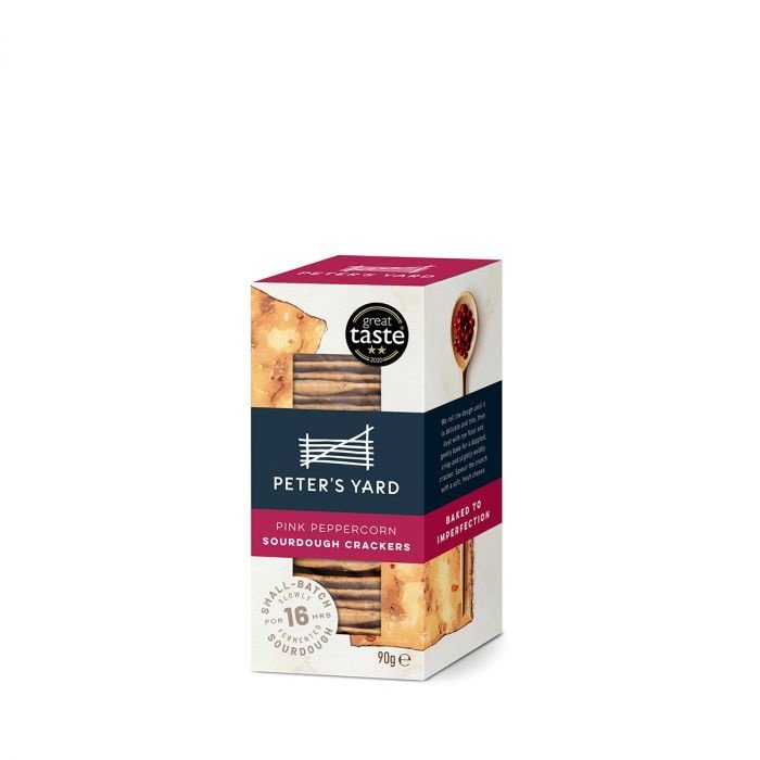 Peter's Yard Crispbread Pink Peppercorn Crispbread Mini - Peter's Yard - 90g