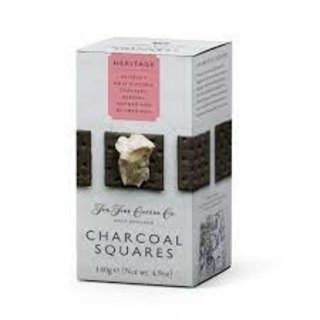 The Fine Cheese Co. Heritage Charcoal Squares - The Fine Cheese Co  - 140g