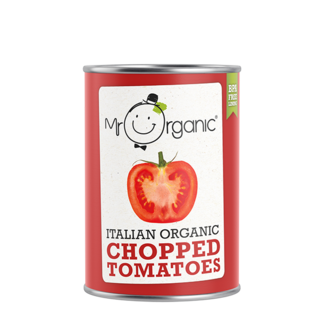 Mr Organic Italian Organic Chopped Tomatoes - Mr Organic - 400g