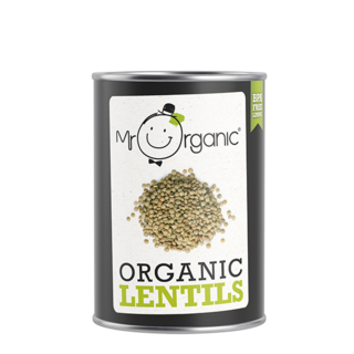 Mr Organic Green Lentils - Mr Organic - 400g