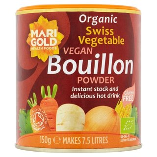 Marigold Organic Swiss Vegetable Bouillon  - Reduced Salt - Marigold - 150g