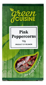 Green Cuisine Pink Peppercorns - Green Cuisine 12g