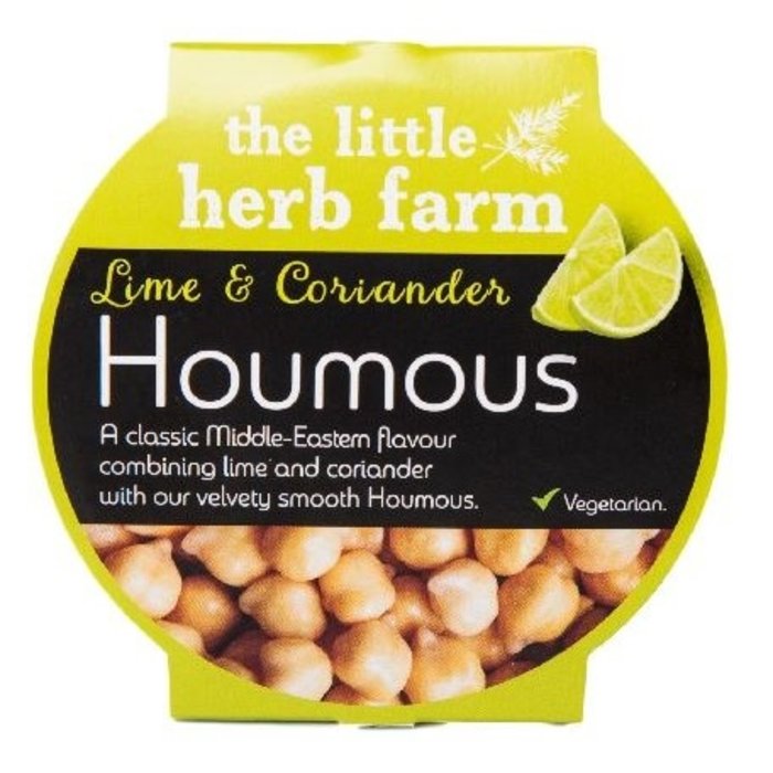The Little Herb Farm Little Herb Farm - Lime & Coriander Houmous - 200g