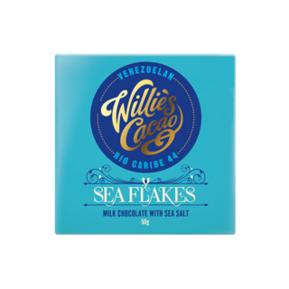 Willie's Cacao Sea Flakes - Rio Caribe 44 Milk Chocolate -  Willie's Cacao  - 50g