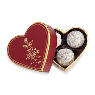 Charbonnel & Walker Red Heart Box with Milk Marc de Champagne Truffles - Charbonnel et Walker - 34g