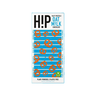 H!P Oat Milk Chocolate Salty Pretzel - Hip Oat Milk Chocolate Bar - 70g