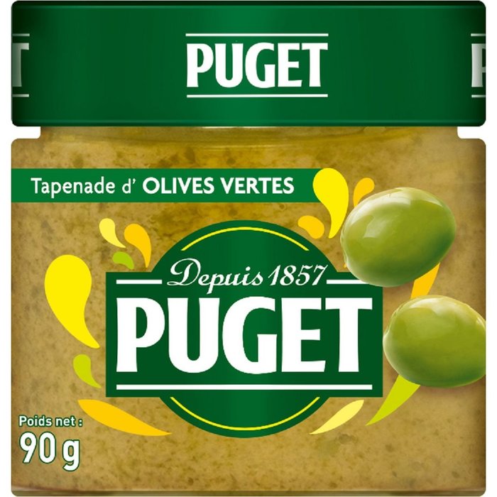 Puget Green Olives Tapenade - Puget - 120g