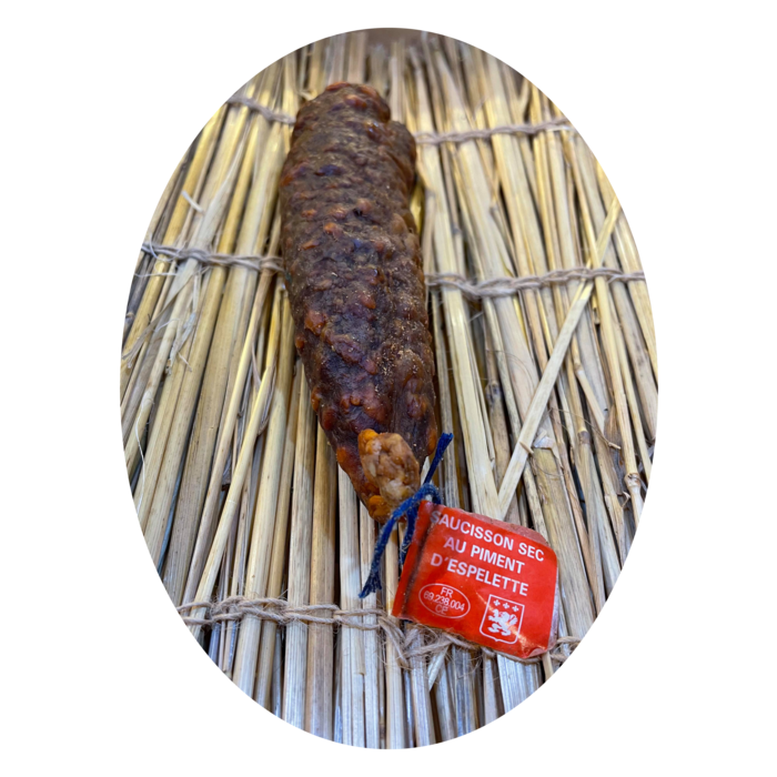 Saucisson Pork & Espelette Piments- 200g