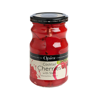 Opies Red Maraschino Cocktail Cherries - Opies - 130g