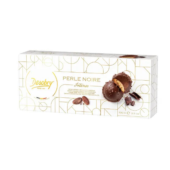 Desobry Perle Noire Intense Chocolate Pearls - Desobry - 100g