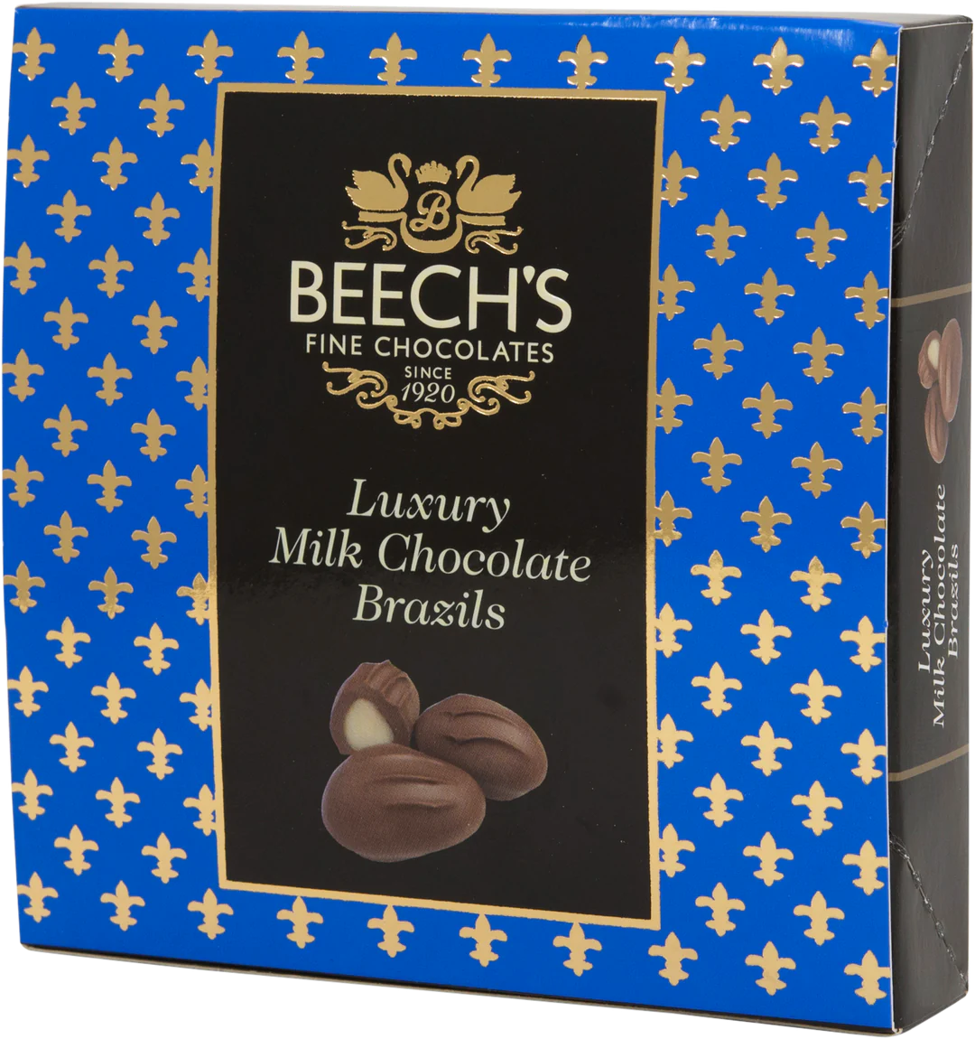 Beech's Fine Chocolates Luxury Milk Chocolate Brazils - Beech's 90g
