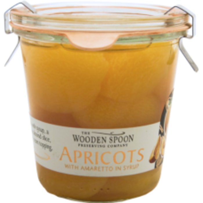Apricots With Amaretto Kilner Jar - The Wooden Spoon - 300g