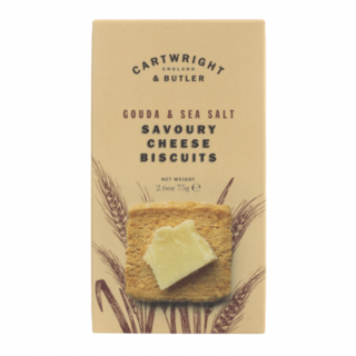 Savoury Cheese Biscuits - Cartwright & Butler - 75g
