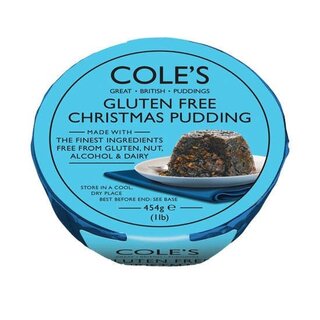 Cole's Cole's Gluten, Nut & Alcohol Free Pudding - 454g