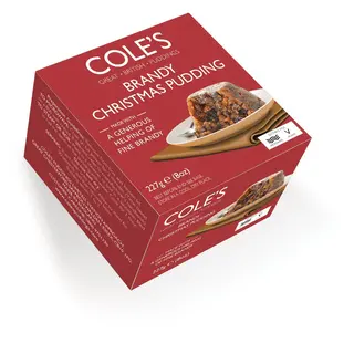 Cole's Cole's Brandy Christmas Pudding - 227g