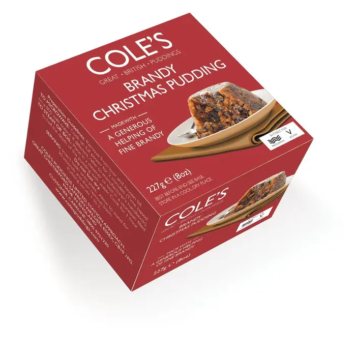 Cole's Cole's Brandy Christmas Pudding - 227g
